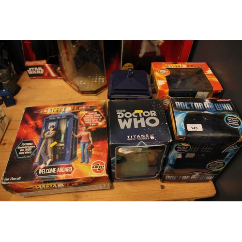 143 - Dr Who toys.