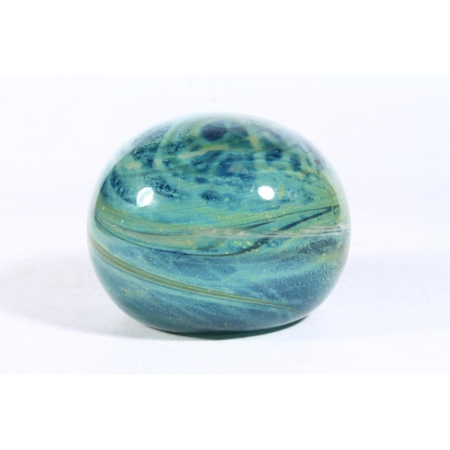 261 - Mdina Glass paperweight.