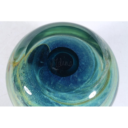 261 - Mdina Glass paperweight.