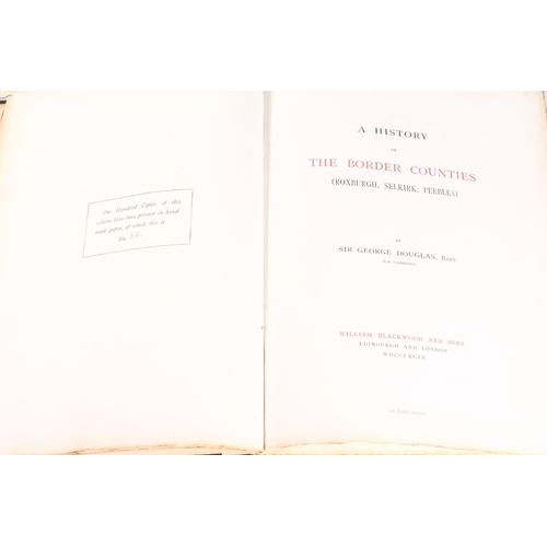 273 - Roxburgh Selkirk and Peebles, county histories of Scotland, one vol.