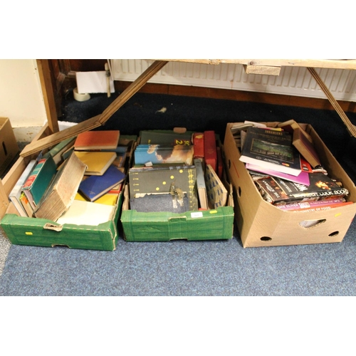 301 - Three boxes of mixed books to include Cookery books, etc.