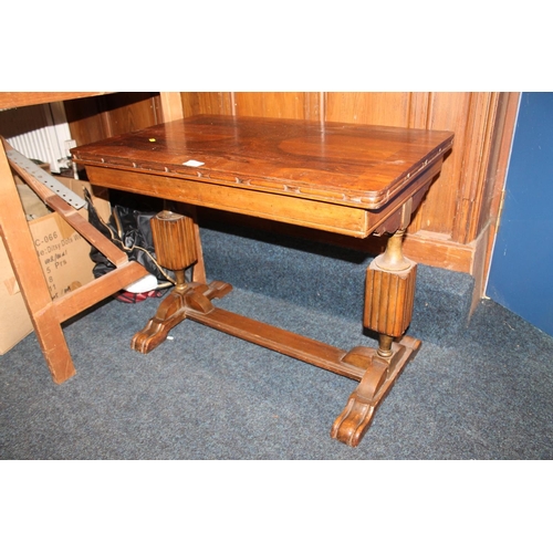 702 - Antique rosewood occasional table.