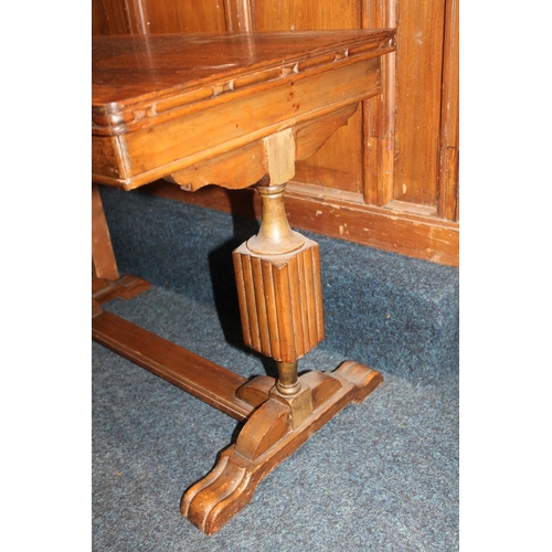 702 - Antique rosewood occasional table.