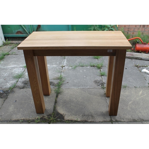 664 - Pine side table.