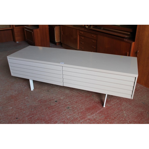 676 - Modern television unit, 152cm wide.