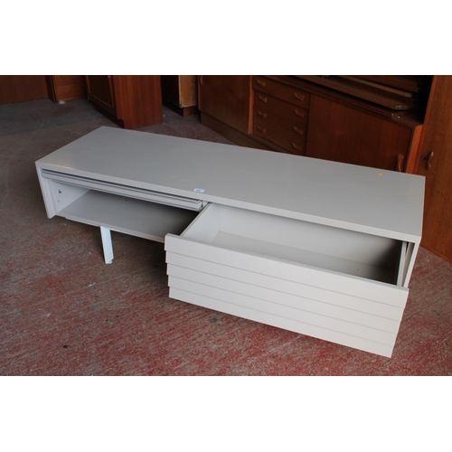 676 - Modern television unit, 152cm wide.