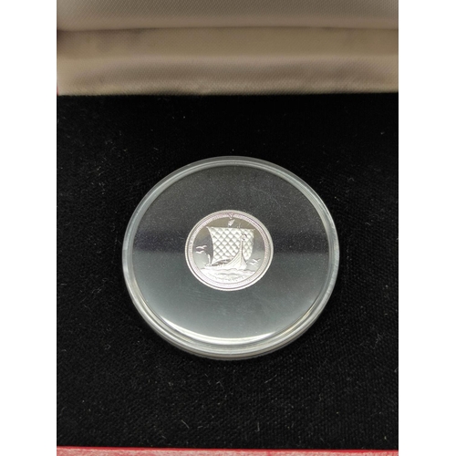 278 - Isle of Man. 1984 1/20oz Platinum Noble, struck by the Pobjoy Mint, cased.