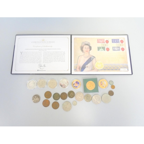 275 - Collection of British and regional coins to include a silver proof Guernsey 2015 Reflections of a Re... 