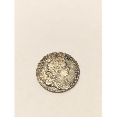 254 - United Kingdom. George I, (1714-1727) 1723 SSC Silver shilling. S.3647 VG+.