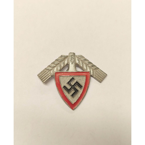 292 - Germany Third Reich: Awards to include a 1933 Munich Gautag, 1936 Labour Day badge, Labour Corps cap... 