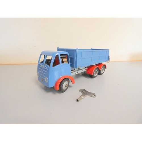 109 - Shackleton Toys. Diecast FG6 Foden Tipper, light blue cab and body, grey & red chassis in origin... 