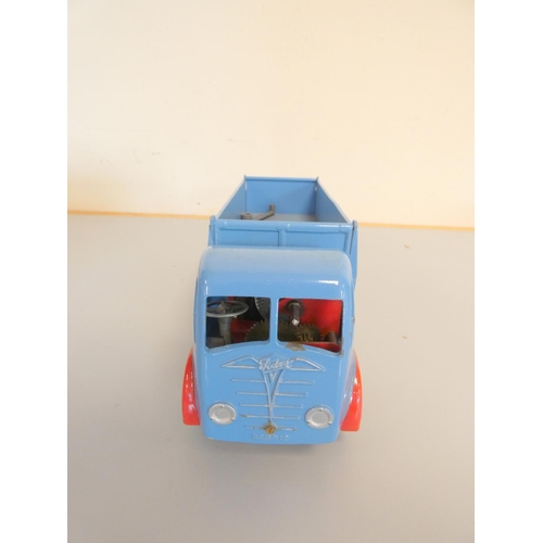 109 - Shackleton Toys. Diecast FG6 Foden Tipper, light blue cab and body, grey & red chassis in origin... 