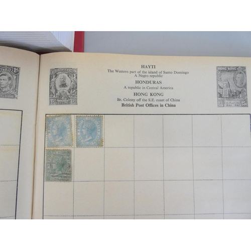 364 - Three collector's stamp albums comprising mainly of British issues to include a perforated two penny... 