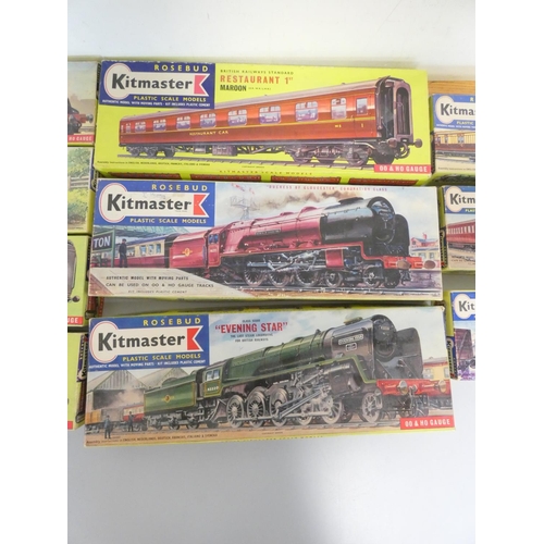 208 - Kitmaster. Ten boxed 00 gauge model locomotives and rolling stock to include Duchess of Gloucester N... 