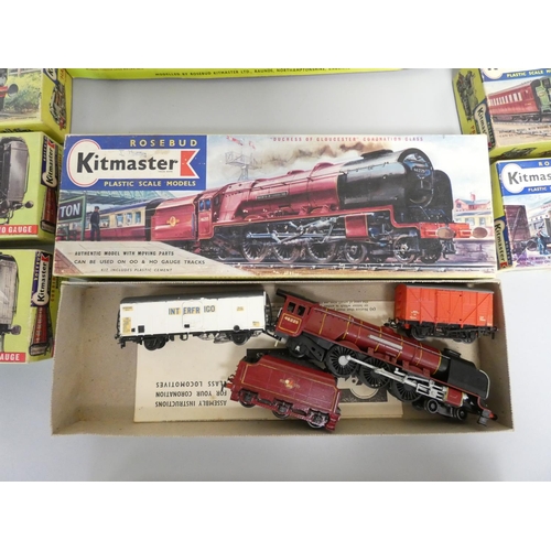 208 - Kitmaster. Ten boxed 00 gauge model locomotives and rolling stock to include Duchess of Gloucester N... 