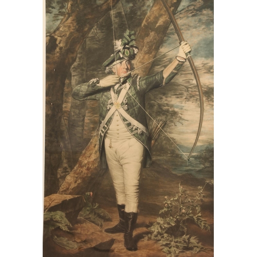 415 - After SIR HENRY RAEBURN RA (1756-1823), Dr Nathaniel Spens of Craigsanquhar, mezzotint coloured prin... 