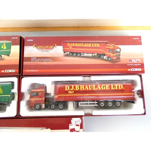 119 - Corgi Classics. Three boxed Hauliers of Renown models to include MAN TGA Curtainside Gault Haulage C... 