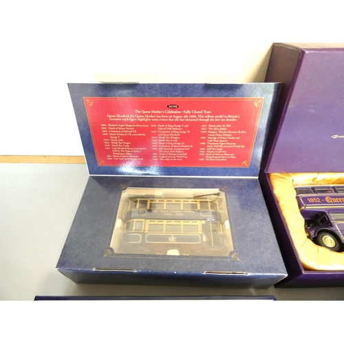 120 - Corgi. Four Royal Commemorative boxed models to include QEII Diamond Jubilee set 1288 / 5000, 2011 W... 