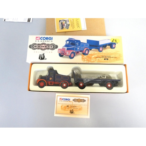 124 - Corgi Classics. Collection of boxed models to include a Limited Edition Scammell Highwayman Ballast ... 