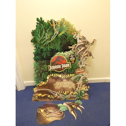 405 - Original 1992 Jurassic Park standee lobby display. 