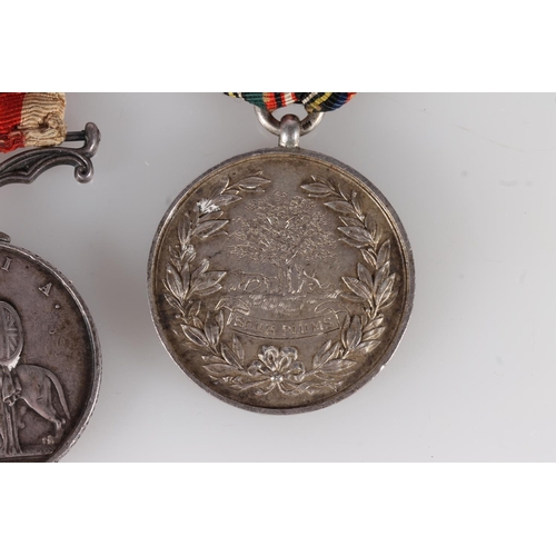 1021 - Medals of Private John Brownlie (Brownlee) of the 92nd (Gordon) Highlanders comprising Indian Mutiny... 