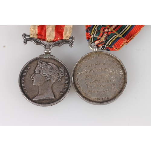 1021 - Medals of Private John Brownlie (Brownlee) of the 92nd (Gordon) Highlanders comprising Indian Mutiny... 