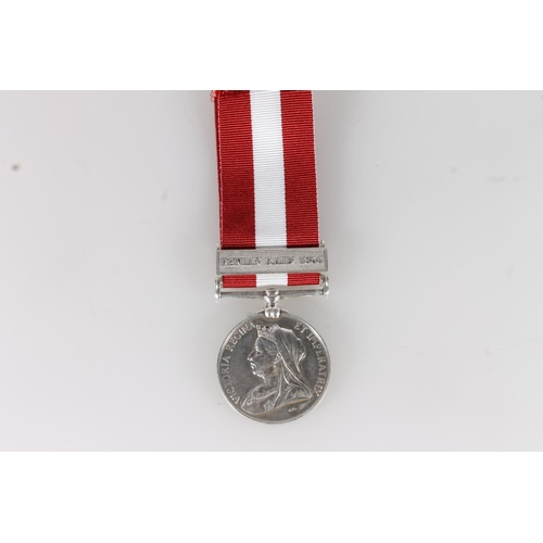 1026 - Medal of 3011 Private J Cunningham of the 1st Battalion 25th (King's Own Borderers) Regiment of Foot... 