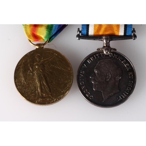 1239 - Medals of 328022 Private J Halliburton of the Royal Army Medical Corps comprising WWI war medal and ... 