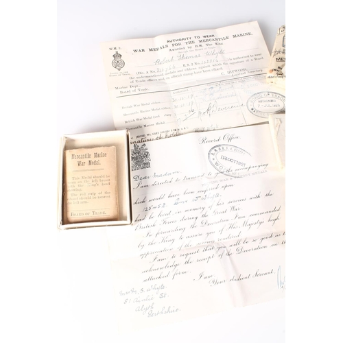 1246 - Possible family medal group comprising medals of 103314 Robert Thomas Whyte comprising WWI war medal... 