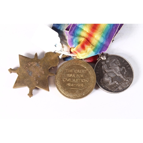 1274 - Medals of 277304 1st Class Stoker J Robson of the Royal Navy comprising WWI war medal, victory medal... 