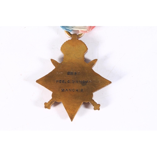 1325 - ***likely to have been restamped with new recipients name*** Medal of 2692 Private G Duncan of the M... 