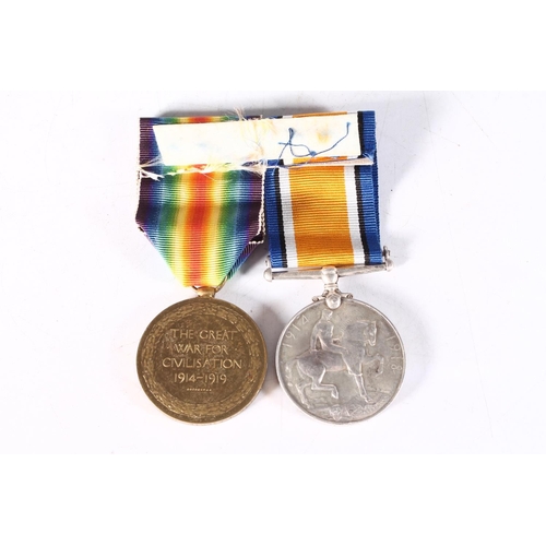 1343 - Medals of 4401 Private G Brockie of the Kings Own Scottish Borderers, comprising WWI war medal and v... 