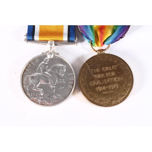 1344 - Medals of 11721 Private R Ainscough of the Kings Own Scottish Borderers comprising WWI war medal and... 