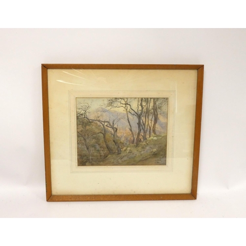 264 - Janet Robertson (Born 1880)Near Ravello, Above Amalfi.WatercolourMonogrammed to lower right.25cm x 3... 