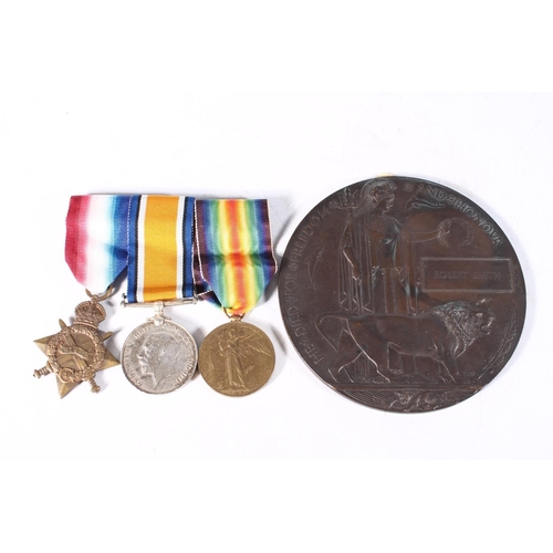 1191 - Medals of 10287 Private / Acting Corporal Robert Smith of the 1st/4th Battalion King's Own Scottish ... 