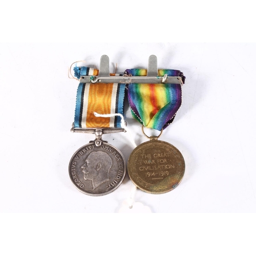 1360 - Medals of 7562 Private W B Meredeth of the Kings Own Scottish Borderers, comprising WWI war medal an... 