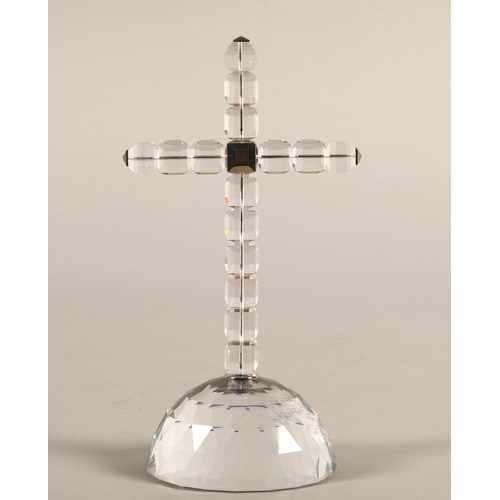 171 - Swarovski crystal crucifix, with box