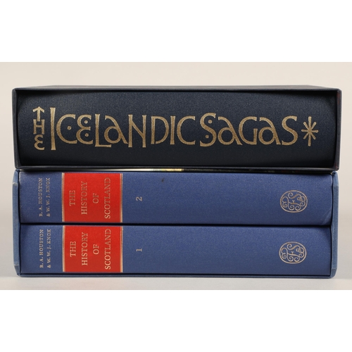 228 - Folio Society books to incl. two vols. The History of Scotland by R.A. Houston & W.W.J. Knox &am... 