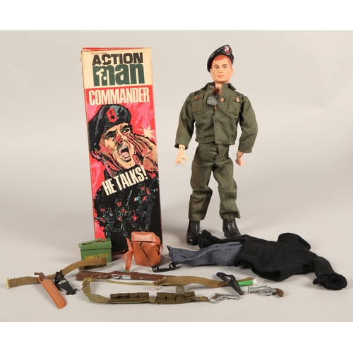 239 - Action Man Commander talking boxed figure