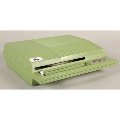 250 - Kosmophon green record player