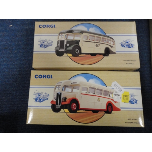 1 - Group of eight boxed Corgi Classic and Corgi Limited Edition diecast models to include South Wales B... 