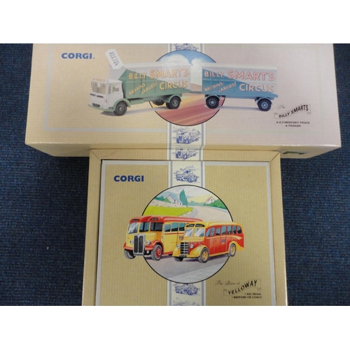 1 - Group of eight boxed Corgi Classic and Corgi Limited Edition diecast models to include South Wales B... 