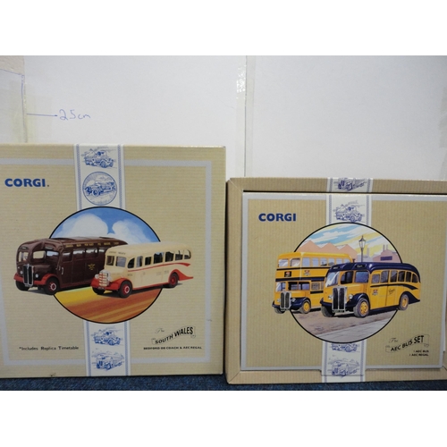 1 - Group of eight boxed Corgi Classic and Corgi Limited Edition diecast models to include South Wales B... 