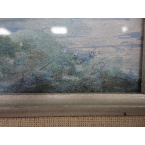 120 - William T MeikleBy the LochAcrylic, another by the same hand, 'The Bluebell', also an acrylic by Ann... 