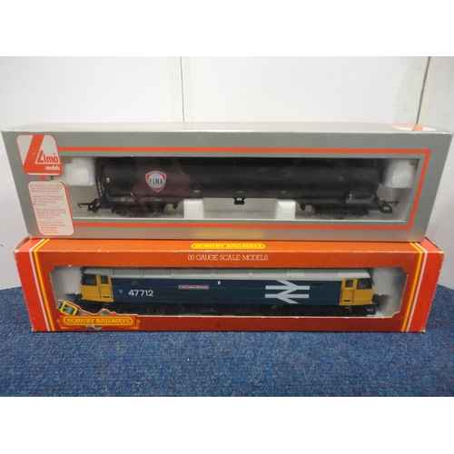 13 - Two boxed Hornby OO gauge coaches, also Intercity 125, Lima Fina tanker, other miscellaneous coaches... 