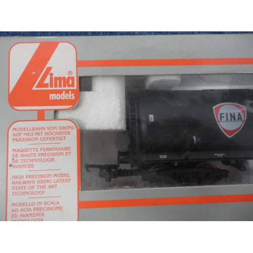 13 - Two boxed Hornby OO gauge coaches, also Intercity 125, Lima Fina tanker, other miscellaneous coaches... 