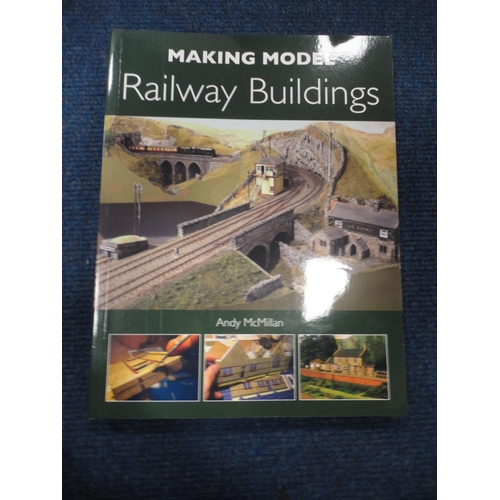 17 - Collection of model railway accessories to include buildings, signal posts etc.