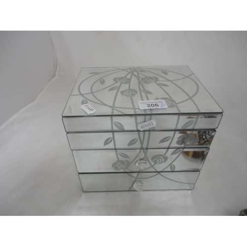 206 - Large quantity of costume jewellery to include Monet examples, beads, dressing table items, boxed co... 