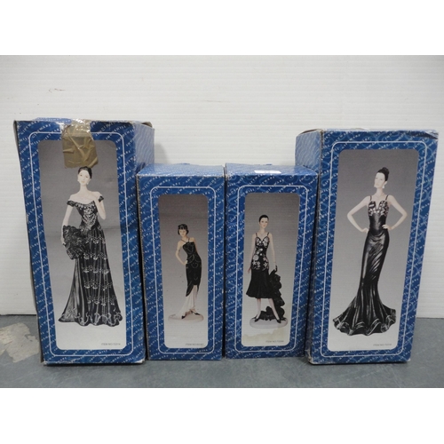 22 - Four boxed Shudehill Giftware figures.