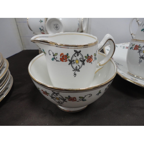 239 - Standard part tea set.